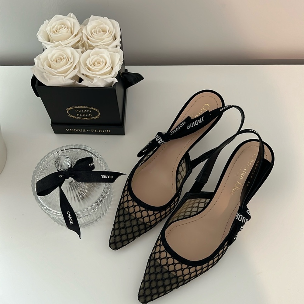 Dior sling back shoes